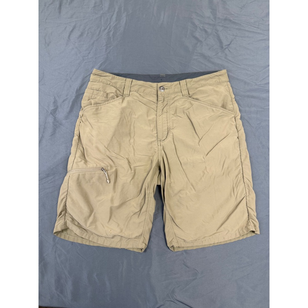 Distressed Patagonia Mens Quandary Shorts 34 Tan Hiking Outdoor STY57826 SP21